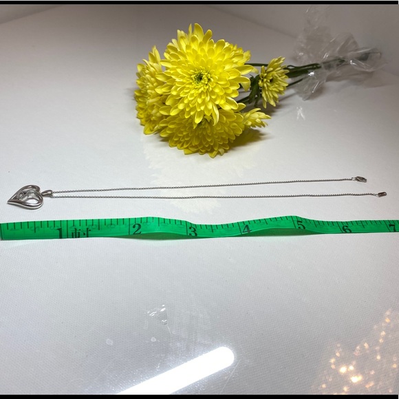 Zales Heart Necklace with Diamond - Picture 4 of 4